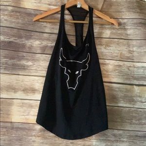 PROJECT ROCK BY UNDER ARMOUR RACER TANK